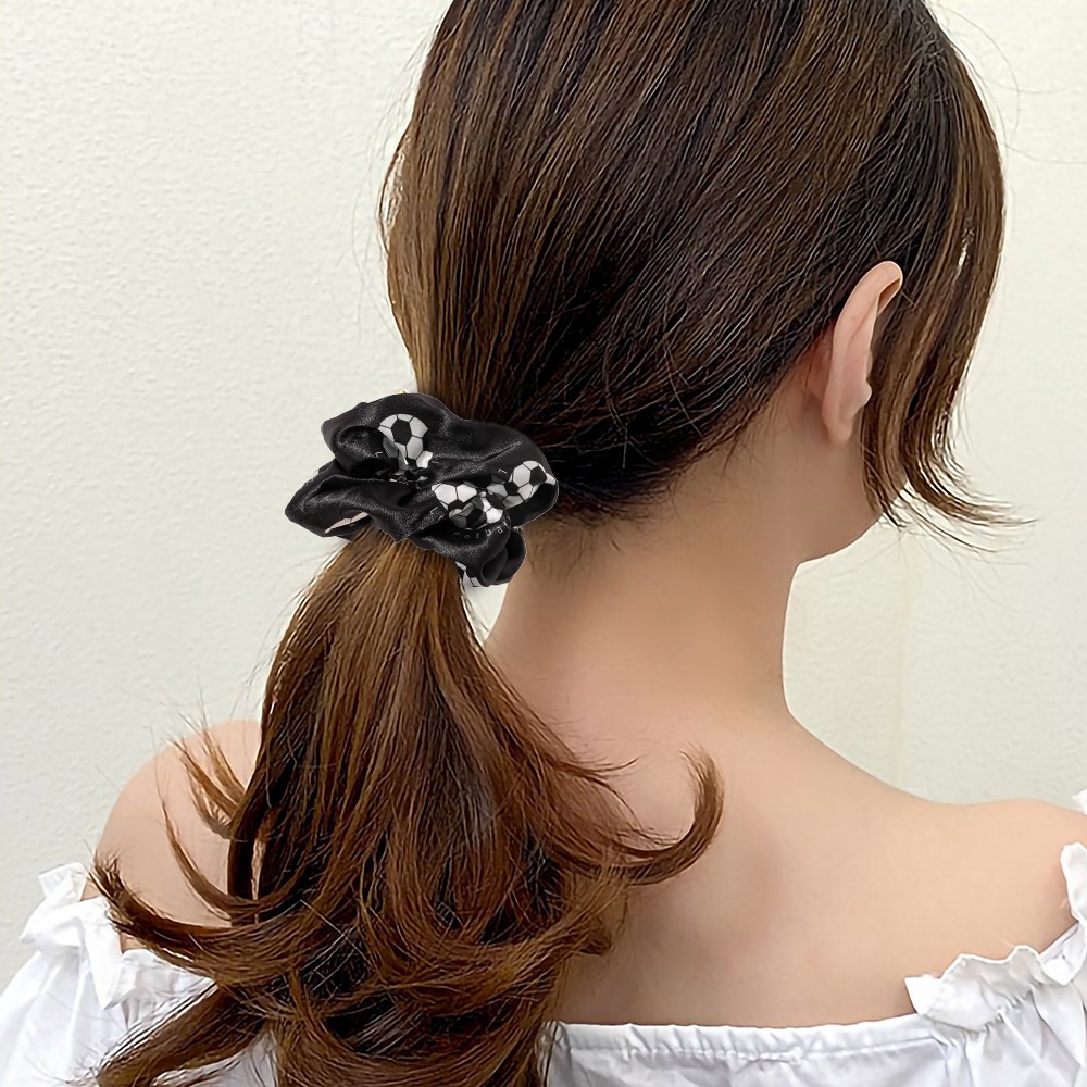 Fruit Print Scrunchie Plaid Hair Accessories Fashion Headband Women