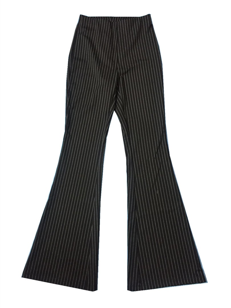 Women's pants stripe printed pants