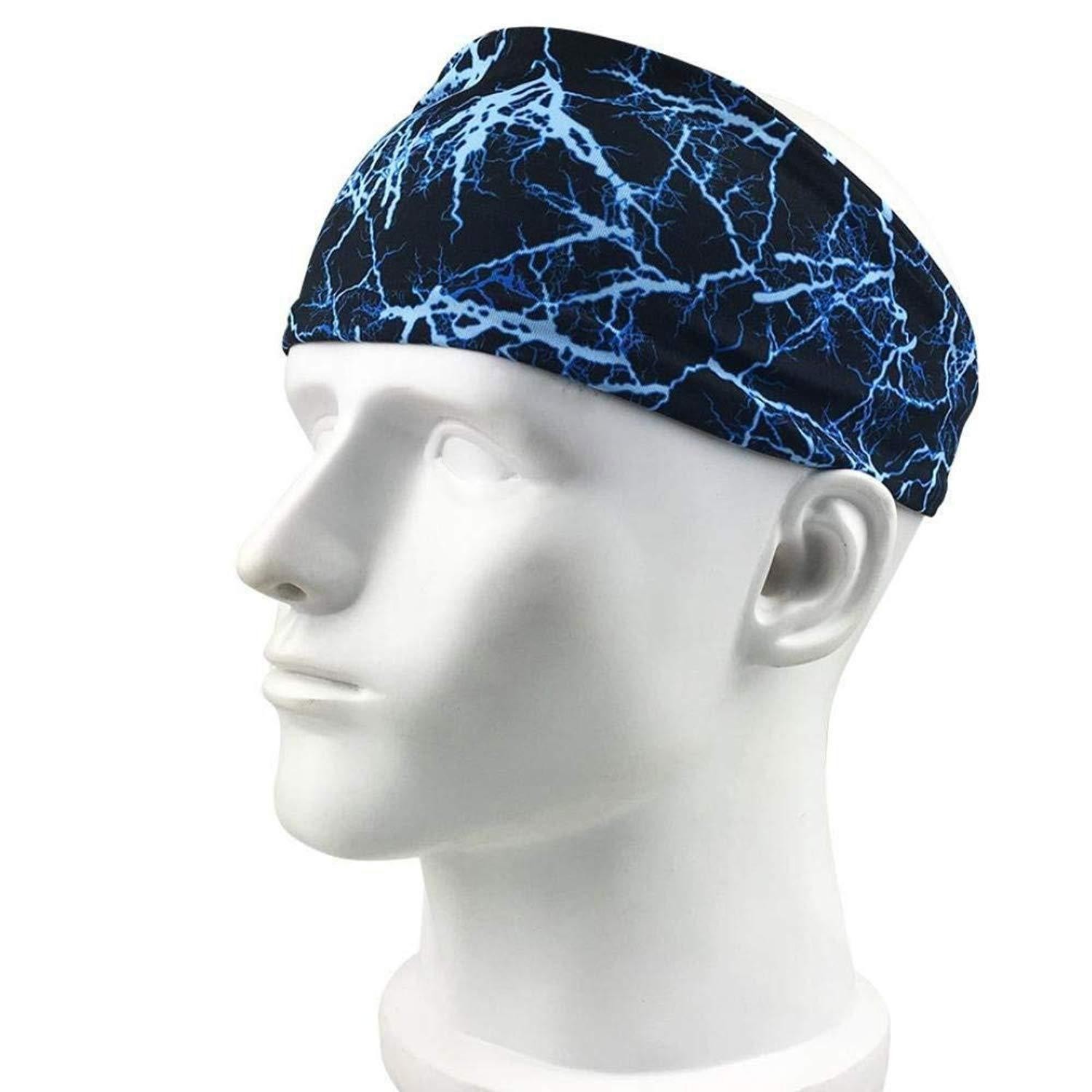 Summer Unisex Headband Sport Sweatband Hair Band Running Fitness